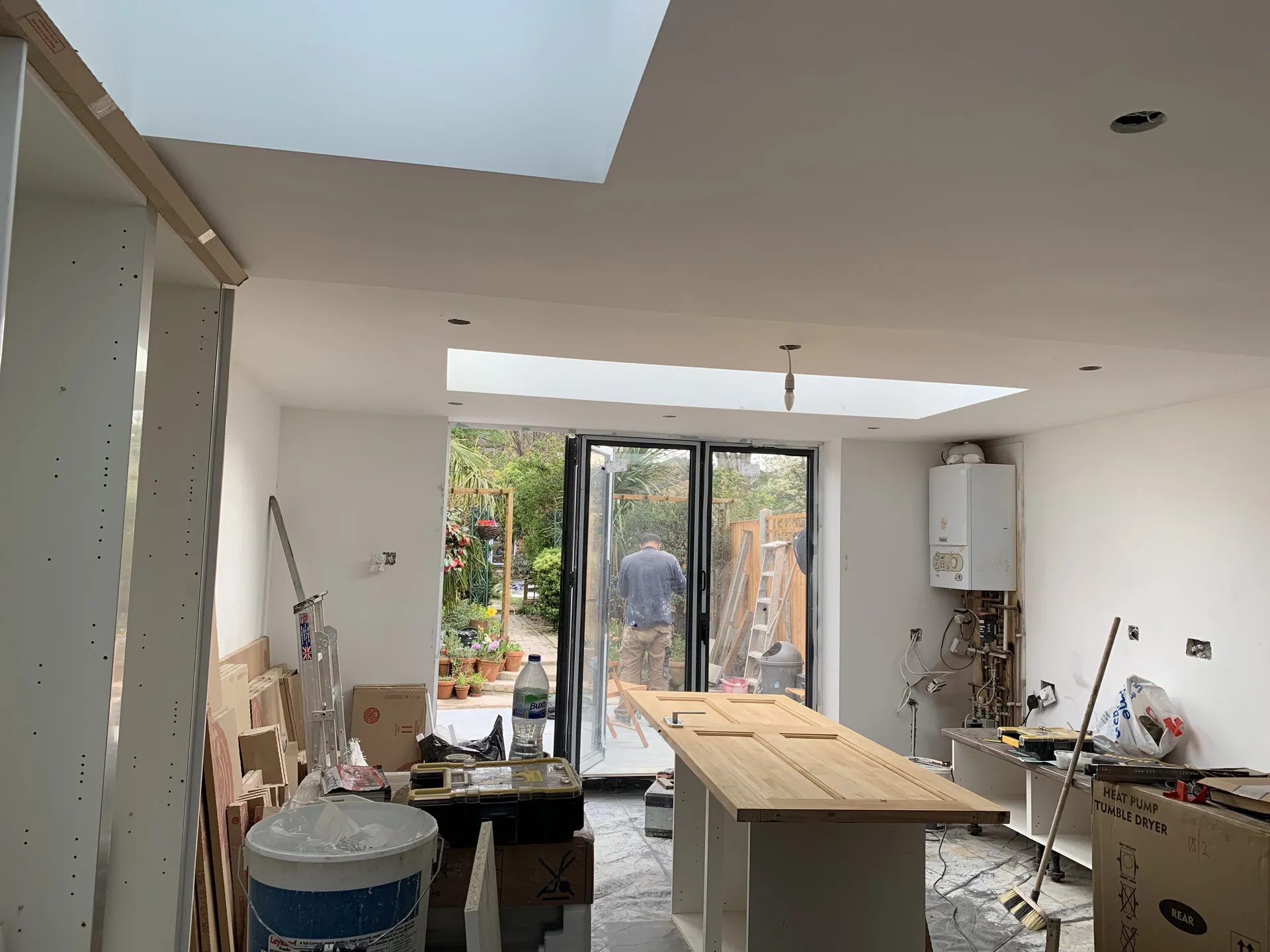 Internal reconfiguration work